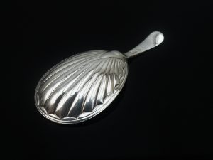 Antique Silver Caddy Spoon, London 1790
