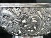 Chinese Export Silver Bowl, Dragon Decoration c.1890