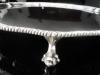 English Antique Large Sterling Silver Salver