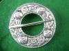 Scottish Sterling Silver Penannular Brooch