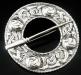 Scottish Sterling Silver Penannular Brooch