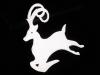 New Scottish Sterling Silver Reindeer Christmas Tree Decoration