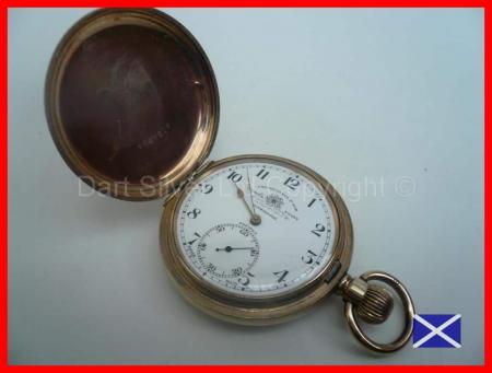 Thomas Russell Vintage GP Hunter Pocket Watch REF:22Z