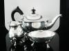 Contemporary Sterling Silver Teaset