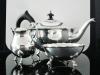 Contemporary Sterling Silver Teaset