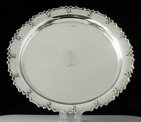 Sterling Silver Tray Salver