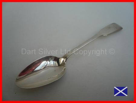 Scottish Provincial Silver Teaspoon Unattributed AC AC c.1820(a) REF:36W