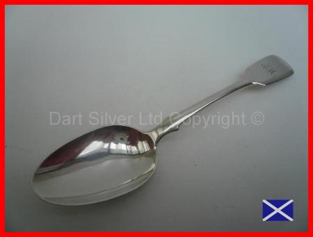 Scottish Provincial Silver Spoon Adam Burgess of Dumfries c.1835(e) REF:7R