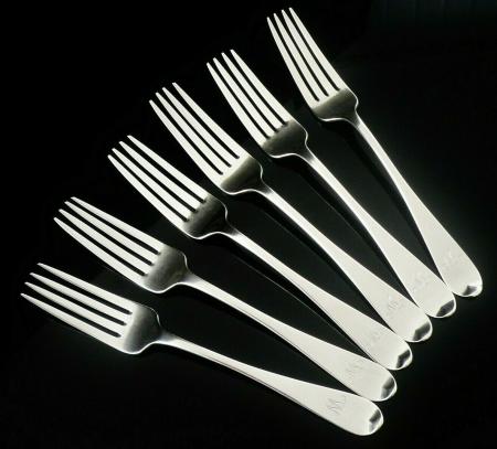 Silver Dinner Table Forks
