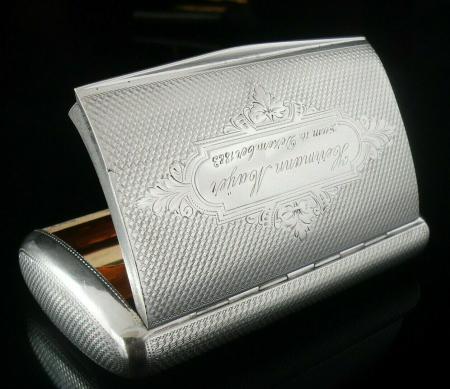 Continental Silver Snuff Box