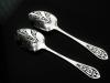 Sterling Silver Straining Spoons