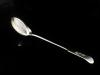 Sterling Silver Straining Spoon, English, Antique, Godbehere Wigan & Boult, London 1805