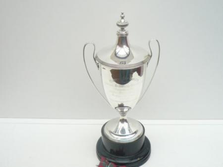 Silver Trophy Cup Hallmarked 1914 Carrick Boy Scouts Shooting Competition REF:201A