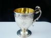 Sterling Silver Christening Cup, Antique, London 1868, Thomas Smily