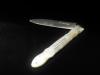 Silver Folding Fruit Knife, Large, Henry Atkin, Hallmarked Sheffield 1845