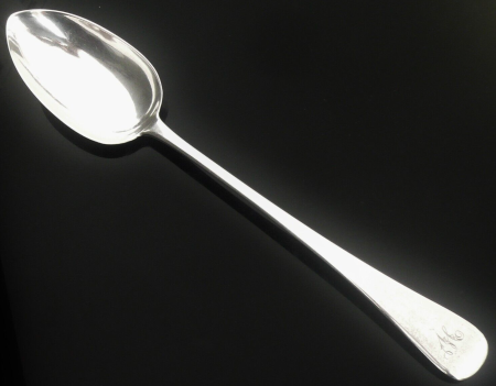 Sterling Silver Basting Spoon, William Eaton, London Antique 1829