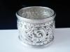 Antique Sterling Silver Napkin Ring, Heavy & Large, Hallmarked London 1894