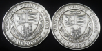 2 Nicholson Public School Stornoway Prize Medallions, DUX & Languages 1894-1896