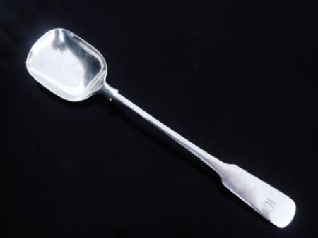Scottish Provincial Silver Sugar Spoon, William Byres, ABERDEEN c.1830