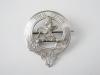 Scottish Provincial Silver Clan Badge, Weir Family Clan, Medlock & Craik 1948
